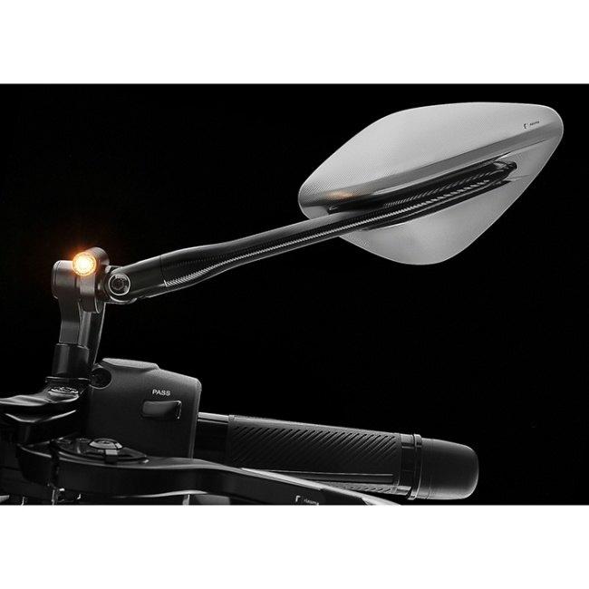 rizoma Light Unit　極小ウィンカー　ステー付き rizoma（リゾマ） LIGHT UNITウィンカー用アダプター ウインカーステー