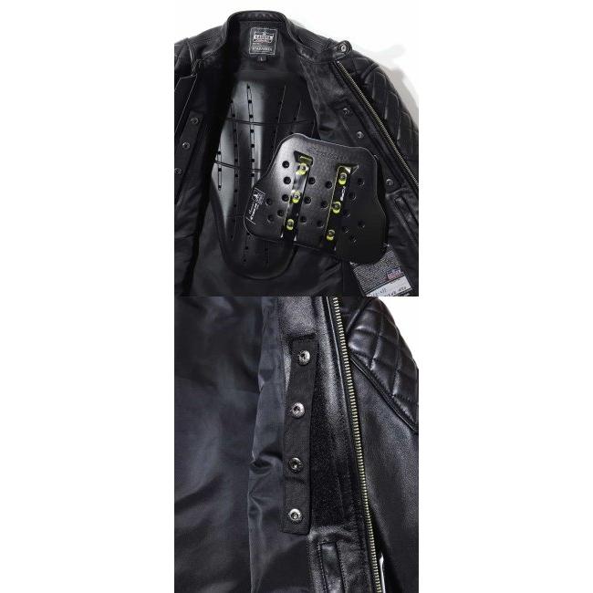 カドヤレザー VALAENZーNEO Lサイズ 革ジャン レザーパテッドジャケット｜カドヤ公式オンライン