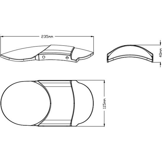 Puig プーチ フロントフェンダー(ショートタイプ) CMX 500 REBEL SE レブル 250 300 HONDA ホンダ フロントフェンダー フェンダー関連 外装_7