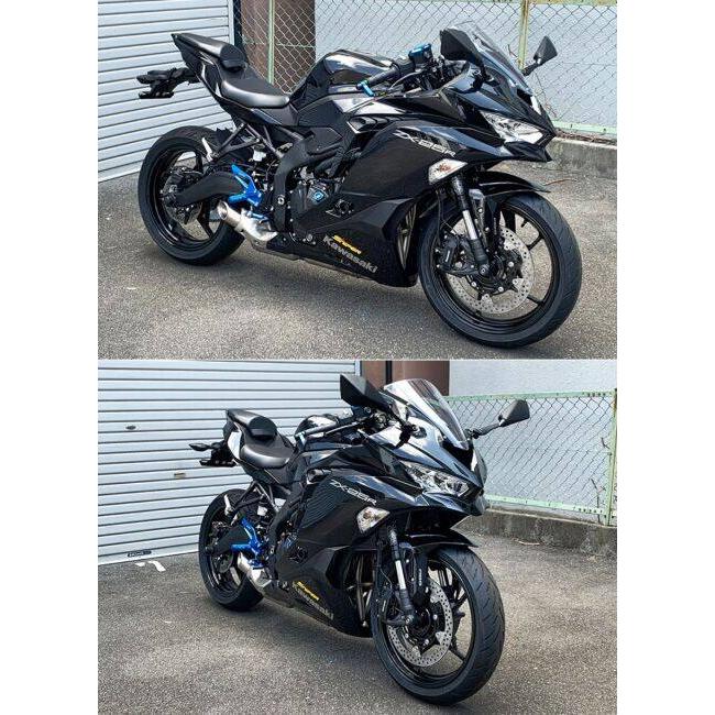 SNIPER スナイパー バックステップ カラー：ブルー ZX-25R SE ZX-25RR ZX-4R ZX-4RR KAWASAKI カワサキ ステップ 足回り | Sniper（SWANS） | 04