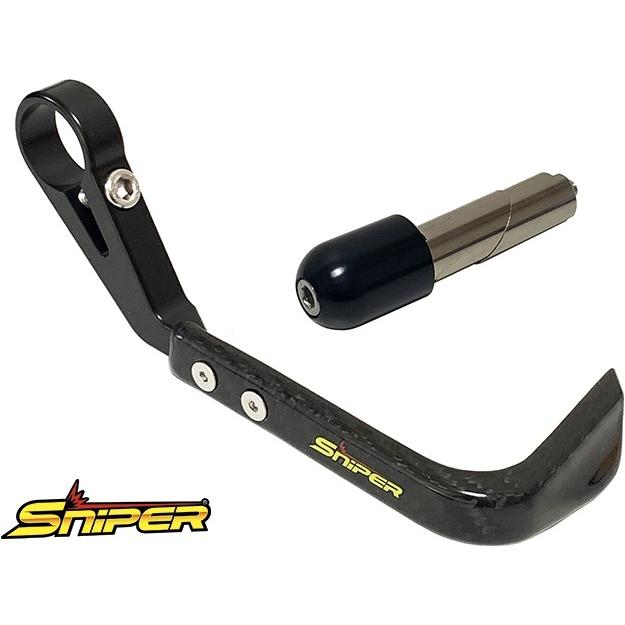 SNIPER スナイパー ブレーキレバーガード カラー：ブラック 汎用 ハンドガード・ナックルガード ハンドル周辺パーツ ハンドル