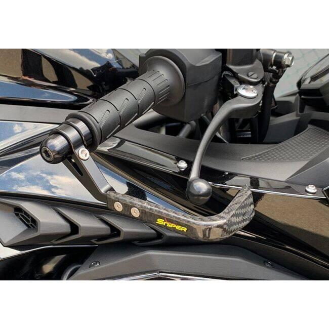 SNIPER スナイパー ブレーキレバーガード カラー：ブラック KAWASAKI カワサキ ハンドガード・ナックルガード ハンドル周辺パーツ ハンドル | SNIPER（バイク） | 02