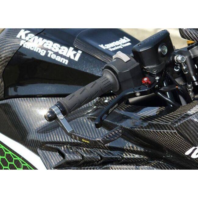 SNIPER スナイパー ブレーキレバーガード カラー：ブラック KAWASAKI カワサキ ハンドガード・ナックルガード ハンドル周辺パーツ ハンドル | SNIPER（バイク） | 03