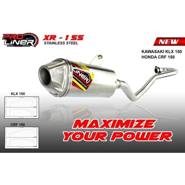 Pro Liner プロライナー XR-1 SS フルエキゾーストマフラー KLX150