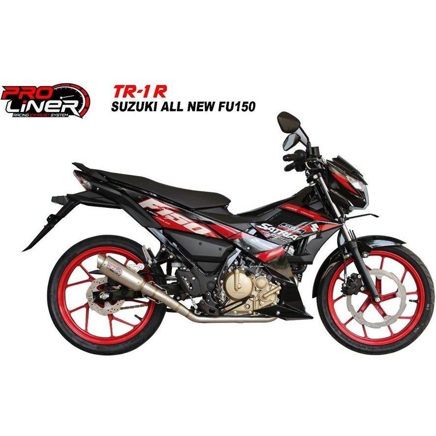 Pro Liner プロライナー TR1 R ショート フルエキゾーストマフラー Satria F150 FU 150 SUZUKI スズキ マフラー | ブランド登録なし