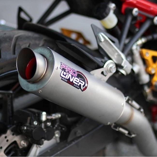 Pro Liner プロライナー TR1 R ショート フルエキゾーストマフラー Satria F150 FU 150 SUZUKI スズキ マフラー | ブランド登録なし | 02