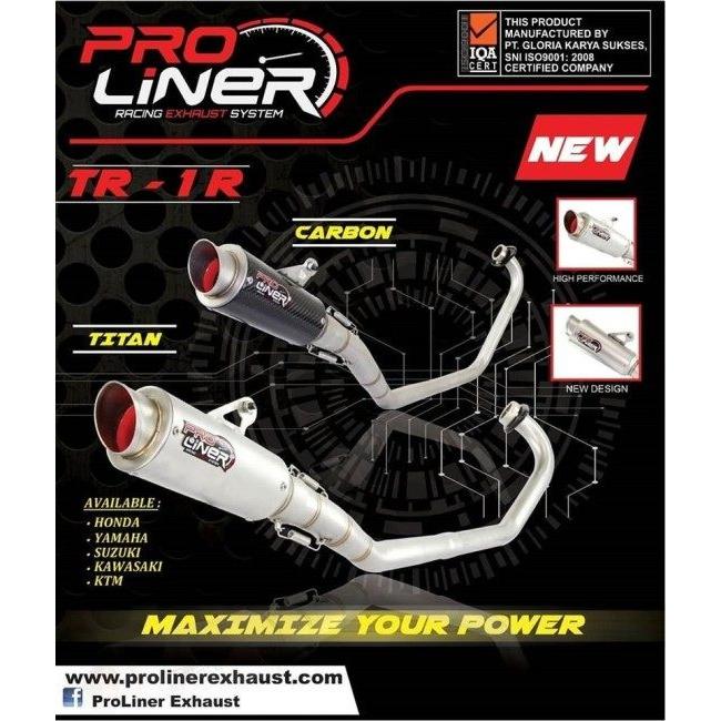 Pro Liner プロライナー TR1 R ショート フルエキゾーストマフラー Satria F150 FU 150 SUZUKI スズキ マフラー | ブランド登録なし | 03