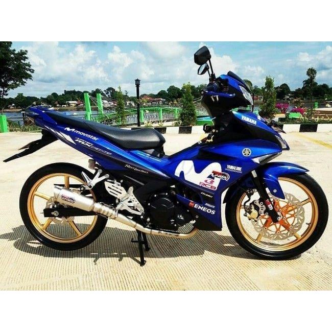 Pro Liner プロライナー TR1 R ショート フルエキゾーストマフラー Jupiter MX KING Leher Tengah YAMAHA ヤマハ マフラーの画像