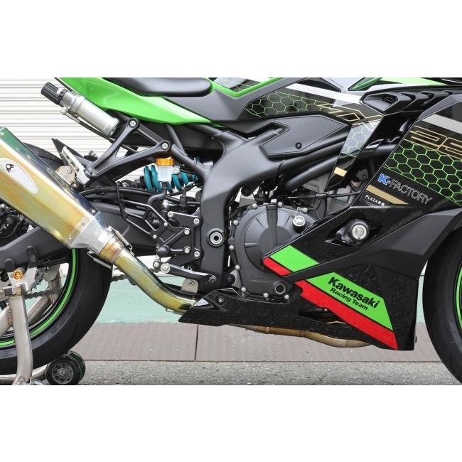 K-FACTORY ケイファクトリー ライディングステップ カラー：ステイゴールド ZX-25R KAWASAKI カワサキ バックステップ ステップ 足回り | K-FACTORY | 01