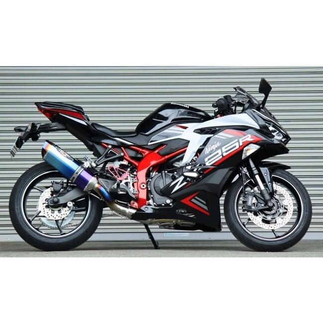 BEET ビート NASSERT Evolution Type II フルエキゾーストチタンマフラー カラー：ブルーチタン Ninja ZX-25R KAWASAKI カワサキ フルエキゾーストマフラー | BEET | 11