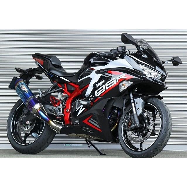 BEET ビート NASSERT Evolution Type II フルエキゾーストチタンマフラー カラー：ブルーチタン Ninja ZX-25R KAWASAKI カワサキ フルエキゾーストマフラー | BEET | 12