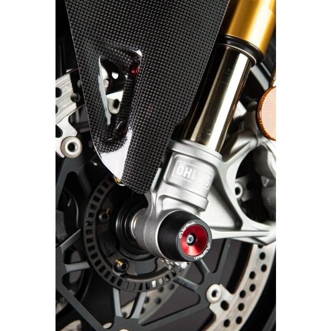 LighTech ライテック フロントホイール アクスルスライダー カラー：レッド PANIGALE 1299 R FINAL EDITION S V2 V4 STREETFIGHTER SUPERLEGGERA フレーム | LighTech | 01