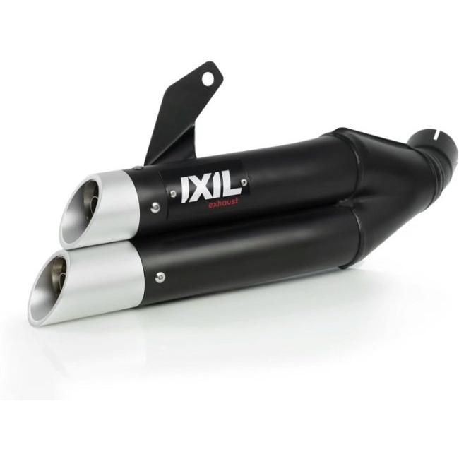 CL250/500 IXILスリップオンマフラー ホンダ CL500 スリップオンマフラー RACE XTREM ブラック