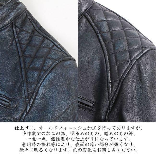 DEGNER（デグナー） ゴートレザージャケット サイズ：2XL レザー