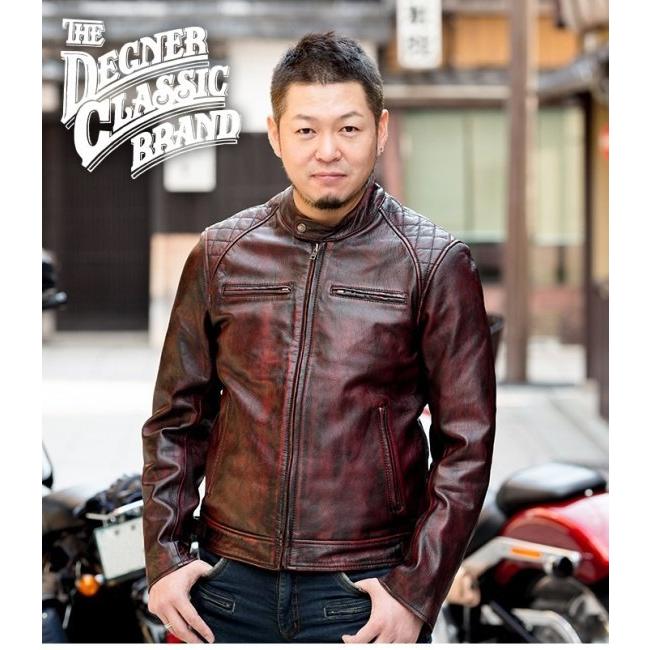 DEGNER（デグナー） ゴートレザージャケット サイズ：L レザー