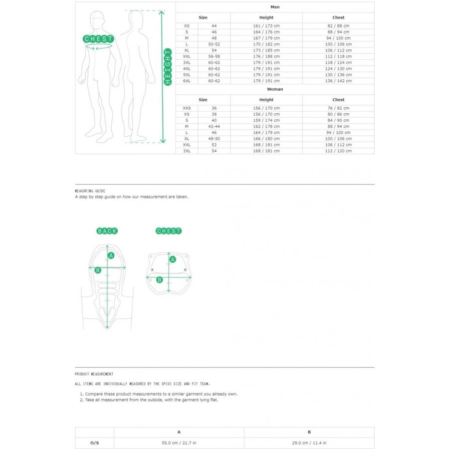 SPIDI スピーディー BACK EVO INSIDE 脊椎プロテクター・バックプロテクター プロテクター | SPIDI | 01