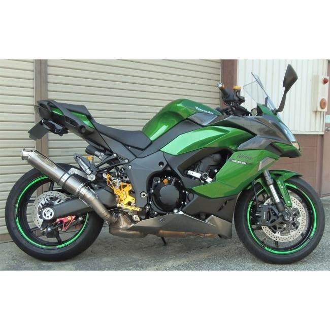 techserfu テックサーフ チタニウムスリップオン マフラー