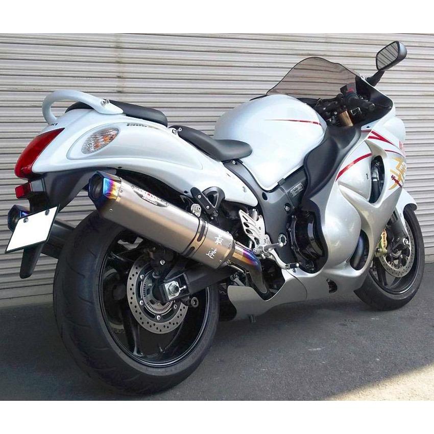 BEET ビート NASSERT(ナサート) Evolution TypeII T2 フルエキゾーストマフラー サイレンサータイプ：メタルブラック GSX1300R 隼 SUZUKI スズキ マフラー