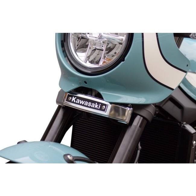 ARCHI アーキ ステムエンブレム＆マウントステーセット カラー：クロームメッキ Z900RS CAFE KAWASAKI カワサキ その他汎用外装部品・ドレスアップパーツ 外装の画像