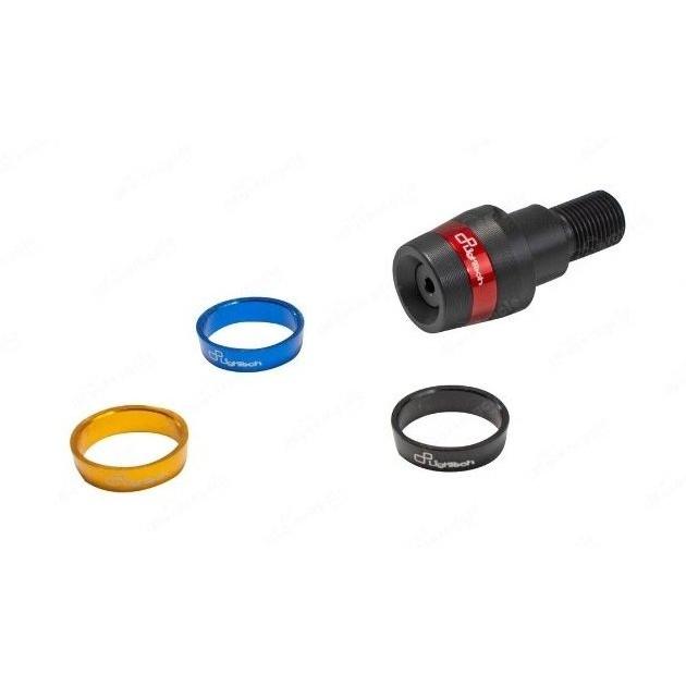 LighTech ライテック ハンドルバーウェイト カラー：ゴールド FAZER 600 FZ6 1000 MT-07 MT-09 MT-10 YZF-R125 XSR700 X-MAX 400 T-MAX 500 530 560 TDM 900_2