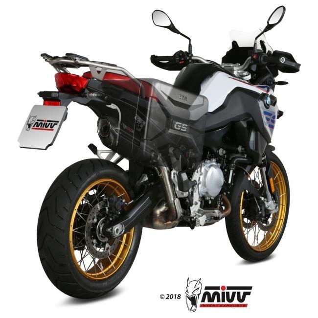 MIVV スリップオンマフラー DELTA RACE ステンレス BMW F750GS