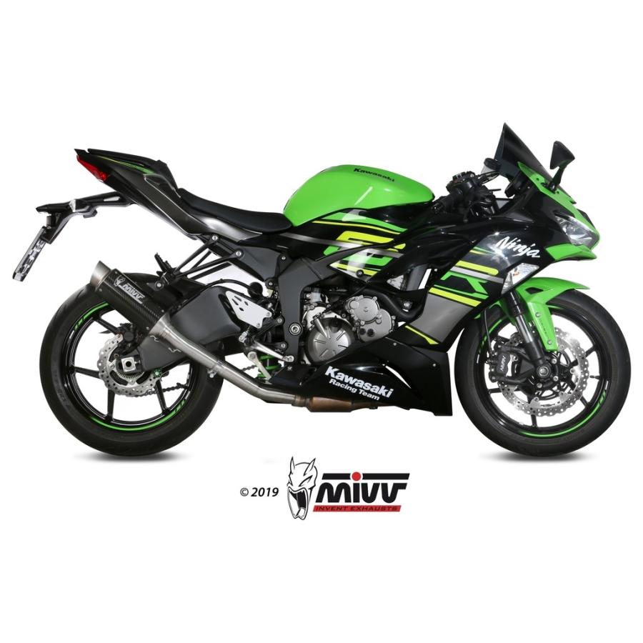 MIVV ミヴ キャタライザーレス中間パイプ ZX-6R KAWASAKI カワサキ