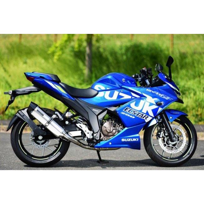 BEAMS ビームス CORSA-EVOII フルエキゾーストマフラー 政府認証 サイレンサー素材：ステンレス GIXER SF250 SUZUKI スズキ マフラー_2