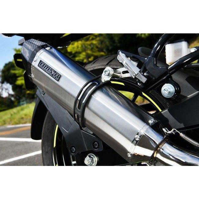 BEAMS ビームス CORSA-EVOII フルエキゾーストマフラー 政府認証 サイレンサー素材：ステンレス GIXER SF250 SUZUKI スズキ マフラー_6