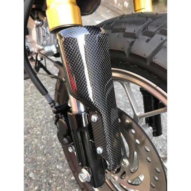 DAX125の5cmローダウンフロントフォークキャッツファクトリーモンキー