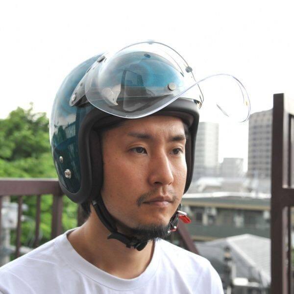 72JAM JET HELMET 72JAM 72ジャム ベース付 バブルシールド カラー