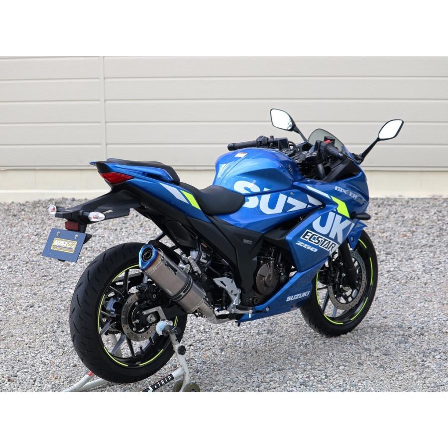 ジクサー 250 / SF250 WR’s ダブルアールズ JMCA マフラー WR'S WR'S ダブルアールズ 【JMCA認証】ラウンドタイプ フル