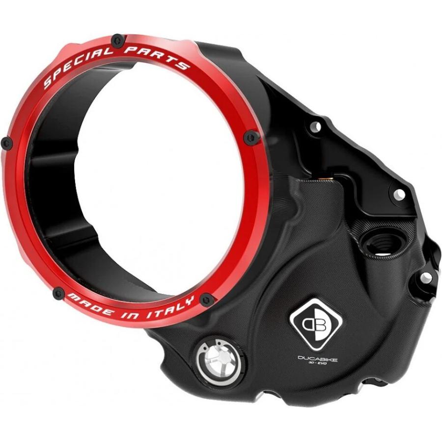 DBKドゥカバイククリアクラッチカバーducati3点 DUCABIKE (DBK) ドゥカバイク (ディービーケー) 3D-EVO クリアクラッチ
