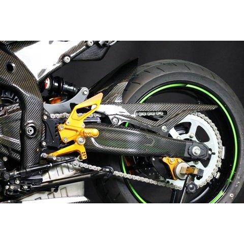 A-TECH エーテック スイングアームカバー タイプ：ドライカーボンケブラー(DCK)／クリア塗装済 ZX-25R KAWASAKI カワサキ 足回り | A-TECH | 03