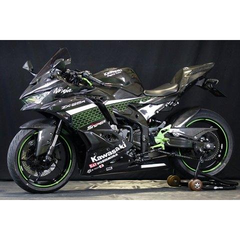 A-TECH エーテック ストリート用アッパーカウルSTD タイプ：FRP白／クリア塗装無し ZX-25R KAWASAKI カワサキ アッパーカウル・フロントカウル カウル関連 外装 | A-TECH | 01