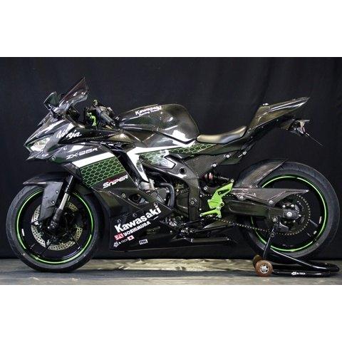 A-TECH エーテック ストリート用サイドカウルSTD タイプ：ドライカーボンケブラー(DCK)／クリア塗装済 / タイプ：左側のみ ZX-25R KAWASAKI カワサキ 外装 | A-TECH | 02