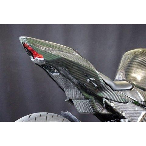 A-TECH エーテック ストリート用シートカウルSPL 左側のみ タイプ：FRP黒／クリア塗装無し ZX-25R KAWASAKI カワサキ シートカウル・テールカウル カウル関連 | A-TECH | 02