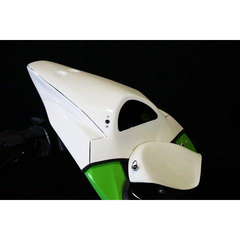 A-TECH エーテック ストリート用タンデムシートカバーSPL タイプ：綾織ドライカーボン(DC)／クリア塗装済 ZX-25R KAWASAKI カワサキ シングルシートカウル 外装 | A-TECH | 02