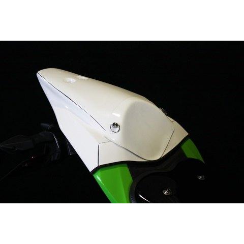 A-TECH エーテック ストリート用タンデムシートカバーSPL タイプ：開繊ドライカーボン(KDC)／クリア塗装済 ZX-25R KAWASAKI カワサキ シングルシートカウル | A-TECH | 01