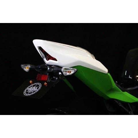 A-TECH エーテック ストリート用タンデムシートカバーSPL タイプ：開繊ドライカーボン(KDC)／クリア塗装済 ZX-25R KAWASAKI カワサキ シングルシートカウル | A-TECH | 04