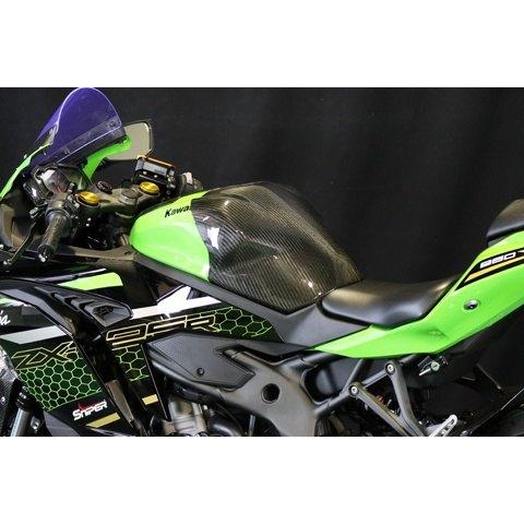 A-TECH エーテック タンクパッドタイプS タイプ：開繊ドライカーボン(KDC)／クリア塗装済 ZX-25R KAWASAKI カワサキ タンクカバー タンク関連 外装 | A-TECH | 04