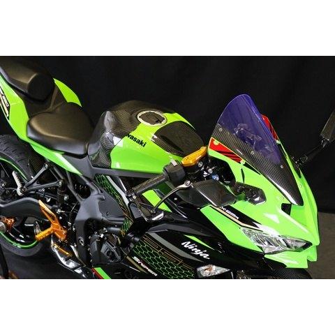 A-TECH エーテック タンクフロントプレート タイプ：開繊ドライカーボン(KDC)／クリア塗装済 ZX-25R KAWASAKI カワサキ タンクカバー タンク関連 外装 | A-TECH | 03