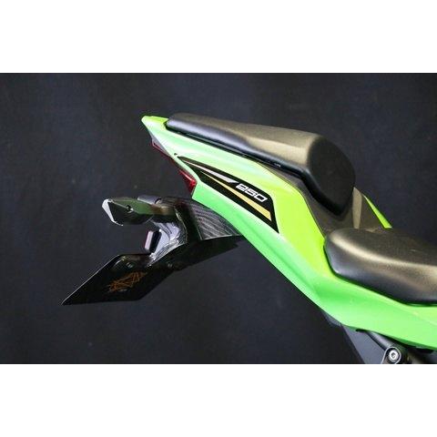 A-TECH エーテック フェンダーレスキット タイプ：綾織ドライカーボン(DC)／クリア塗装済 ZX-25R KAWASAKI カワサキ フェンダー関連 外装 | A-TECH | 01