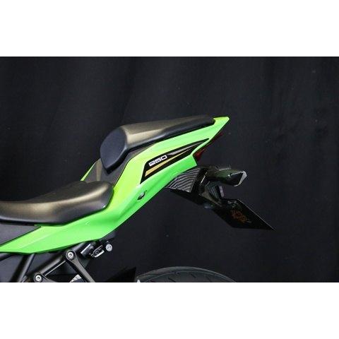 A-TECH エーテック フェンダーレスキット タイプ：綾織ドライカーボン(DC)／クリア塗装済 ZX-25R KAWASAKI カワサキ フェンダー関連 外装 | A-TECH | 02