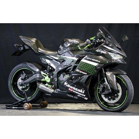 A-TECH（エーテック） フロントフォークキャリパーカバー タイプ：綾織