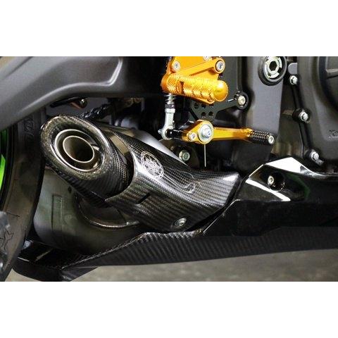 A-TECH（エーテック） マフラーヒートガードSTD タイプ：綾織ドライ