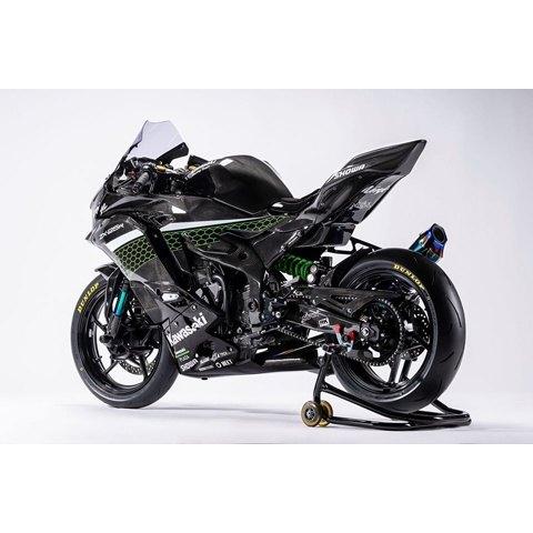 A-TECH エーテック レース用フルカウルSTD 4点セット タイプ：FRP黒／クリア塗装無し ZX-25R KAWASAKI カワサキ