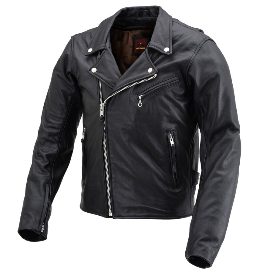 DAYTONA ダブルライダースジャケット XL ブラック DAYTONA（バイク用品） DAYTONA デイトナ ダブルライダース