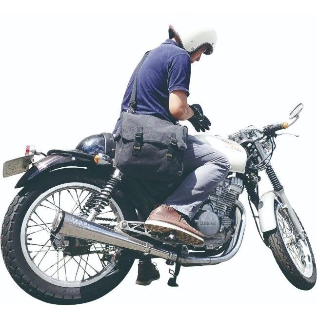 DIN MARKET（ディンマーケット） Canvas Saddle Bag (キャンバス