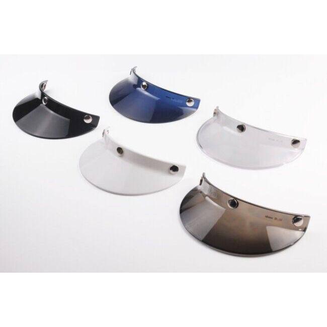DIN MARKET ディンマーケット FLAT VISOR カラー：スモーク ヘルメットバイザー ヘルメット | DIN MARKET | 01