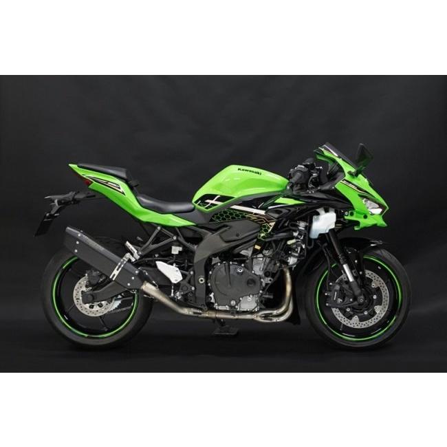 TRICKSTAR トリックスター フルエキゾーストマフラー IKAZUCHI (イカヅチ) 政府認証 サイレンサータイプ：ブラックエディション チタン Ninja ZX-25R マフラー | TRICK STAR | 03